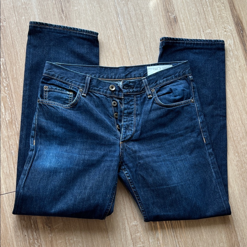 rag & bone • Tailored Workwear RB 11X denim jeans - Picture 2 of 8